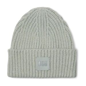 Womens UGG Chunky Rib Beanie in Grey Mist. One Size 20061